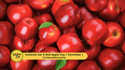 National Eat A Red Apple Day