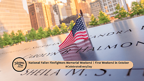 National Fallen Firefighters Memorial Weekend