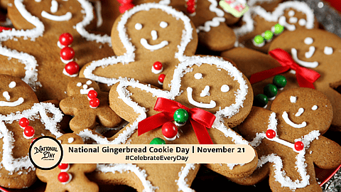 National Gingerbread Cookie Day
