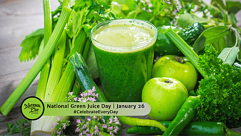 National Green Juice Day