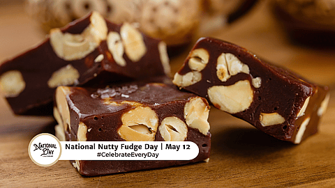 NATIONAL NUTTY FUDGE DAY  May 12