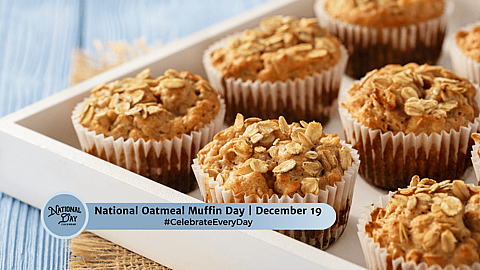 National Oatmeal Muffin Day