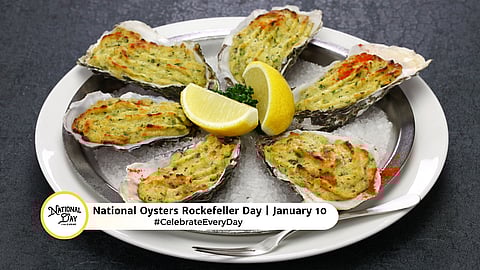 National Oysters Rockefeller Day