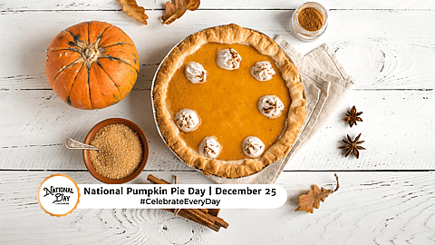 National Pumpkin Pie Day