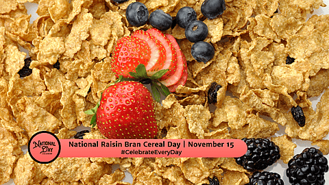 National Raisin Bran Cereal Day