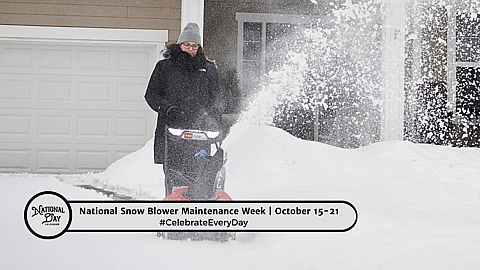 National Snow Blower Maintenance Week