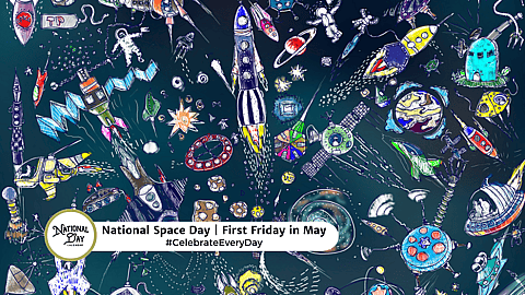 NATIONAL SPACE DAY  First Friday in May
