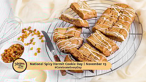 Spicy Hermit Cookie Day