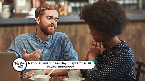 NATIONAL SWAP IDEAS DAY  September 10