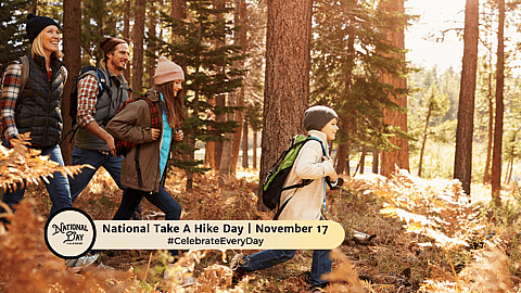NATIONAL TAKE A HIKE DAY