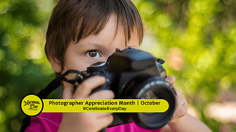 Photographer Appreciation Month