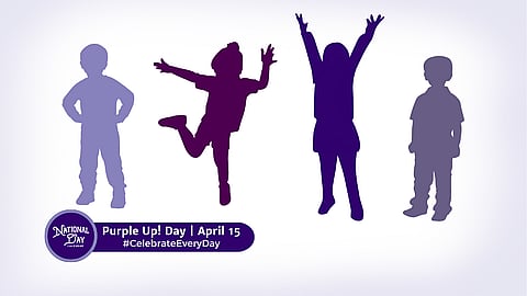 PURPLE UP! DAY  April 15