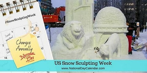 US Snow Sculpting Week - Changes Annually