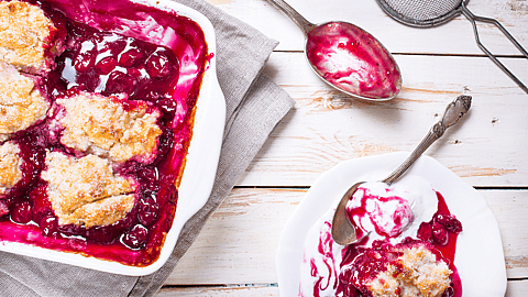NATIONAL CHERRY COBBLER DAY  May 17