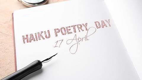 NATIONAL HAIKU POETRY DAY  April 17