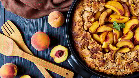 NATIONAL PEACH COBBLER DAY  April 13