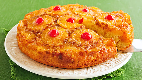 NATIONAL PINEAPPLE UPSIDE DOWN CAKE DAY  April 20