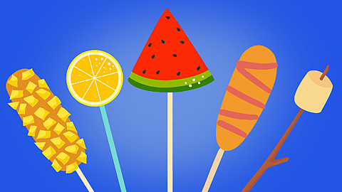 NATIONAL SOMETHING ON A STICK DAY  March 28