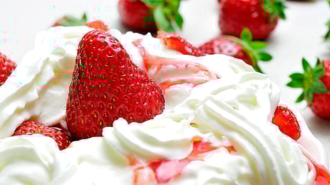 NATIONAL STRAWBERRIES AND CREAM DAY  May 21