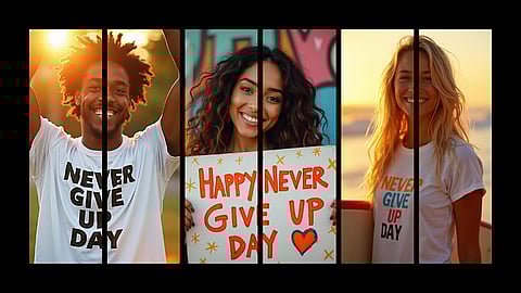 WORLD NEVER GIVE UP DAY | August 18