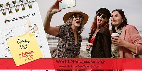 World Menopause Day - October 18