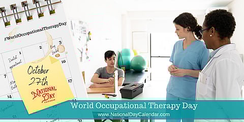 World Occupational Therapy Day - October 27