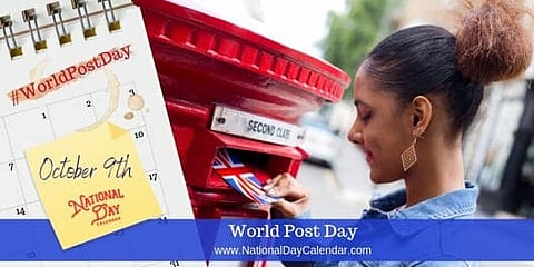 World Post Day - October 9