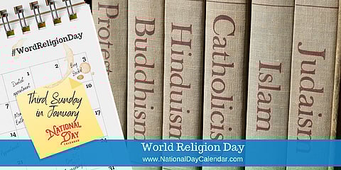 World Religion Day - Third Sunday in January