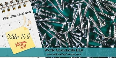 World Standards Day - October 14