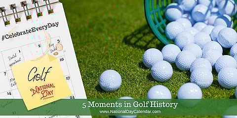 5 Moments in Golf History