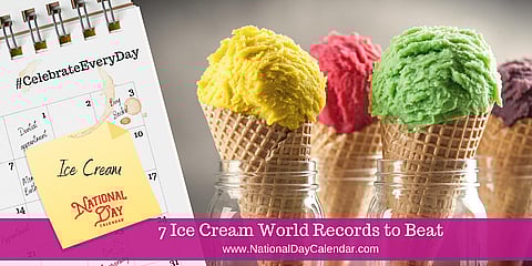 7 Ice Cream World Records to Beat