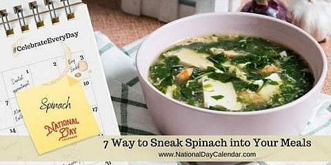 7 Ways to Sneak Spinach into Your Meals
