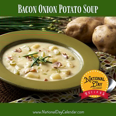 Bacon Onion Potato Soup Recipe