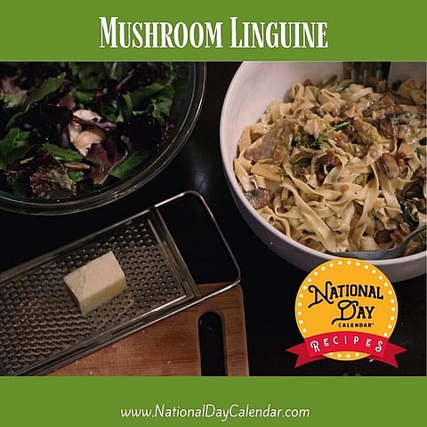 Mushroom Linguine