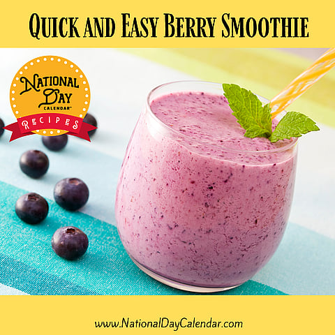 Quick and Easy Berry Smoothie