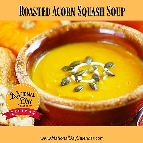 Roasted Acorn Squash Soup