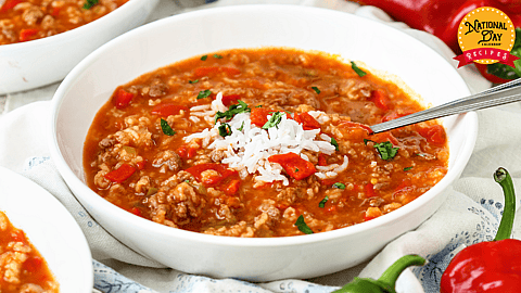 Unstuffed Pepper Soup Recipe