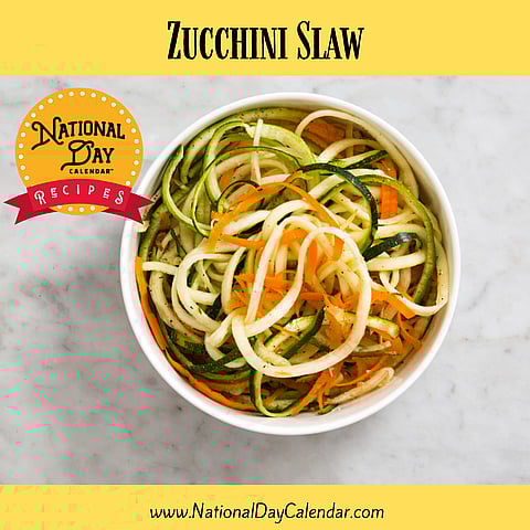 Zucchini Slaw Recipe
