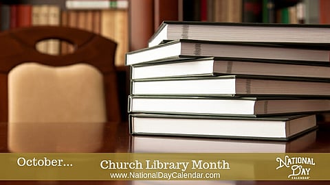 Church Library Month - October