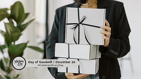 DAY OF GOODWILL | December 26