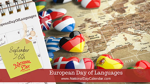 European Day of Languages - September 26