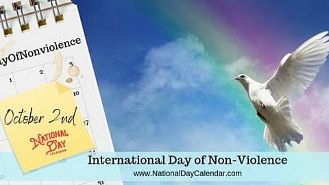 International Day of Non-Violence - October 2nd (1)