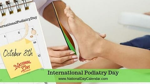 International Podiatry Day - October 8th