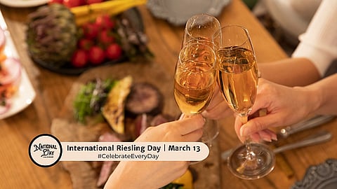INTERNATIONAL RIESLING DAY | March 13