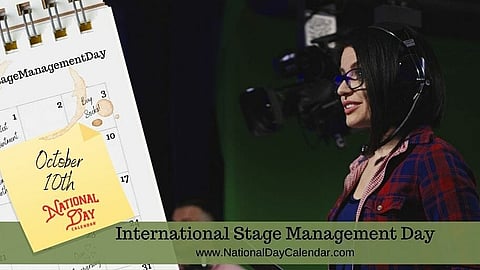 International Stage Management Day - October 10