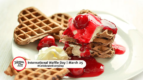 INTERNATIONAL WAFFLE DAY | March 25