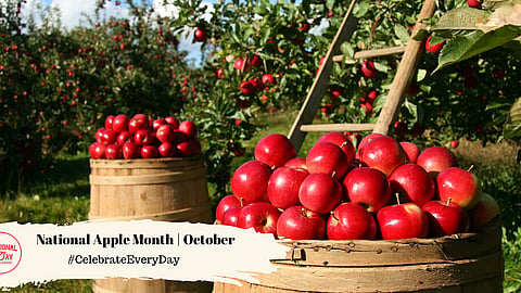National Apple Month | October