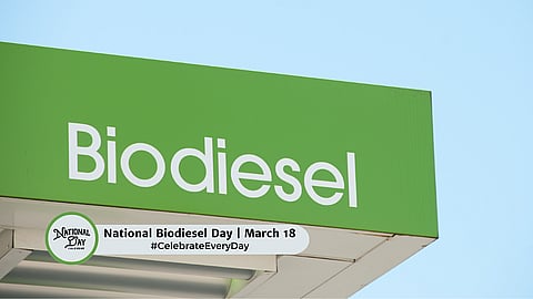 NATIONAL BIODIESEL DAY  March 18