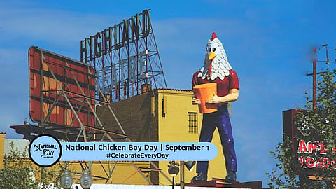 NATIONAL CHICKEN BOY DAY  September 1