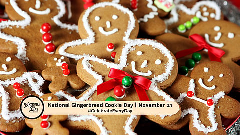 National Gingerbread Cookie Day